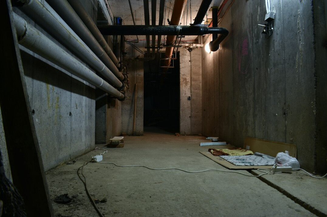 old diary in basement