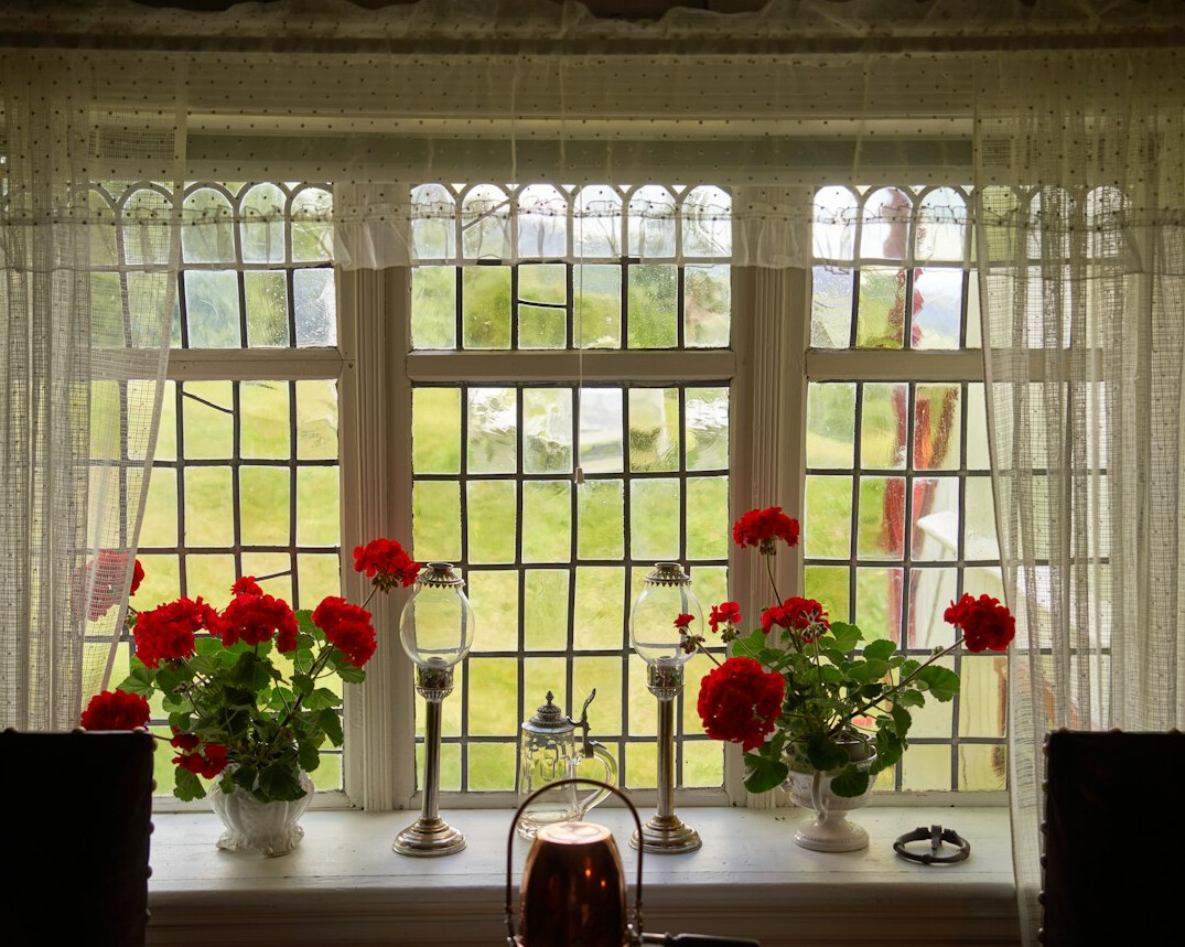 old cabin interior